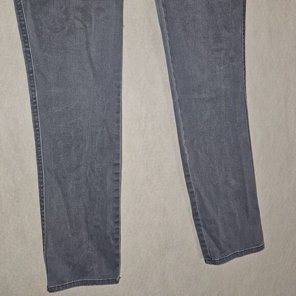 ANA Jeans A New Approach Womens Size 6P Skinny Gray Denim Pants Causual Petite - Picture 9 of 11